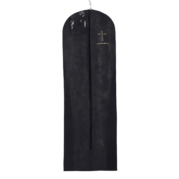 Eurotard 13CB Garment Bag with ID Pouch & Imprinted Gold Cross