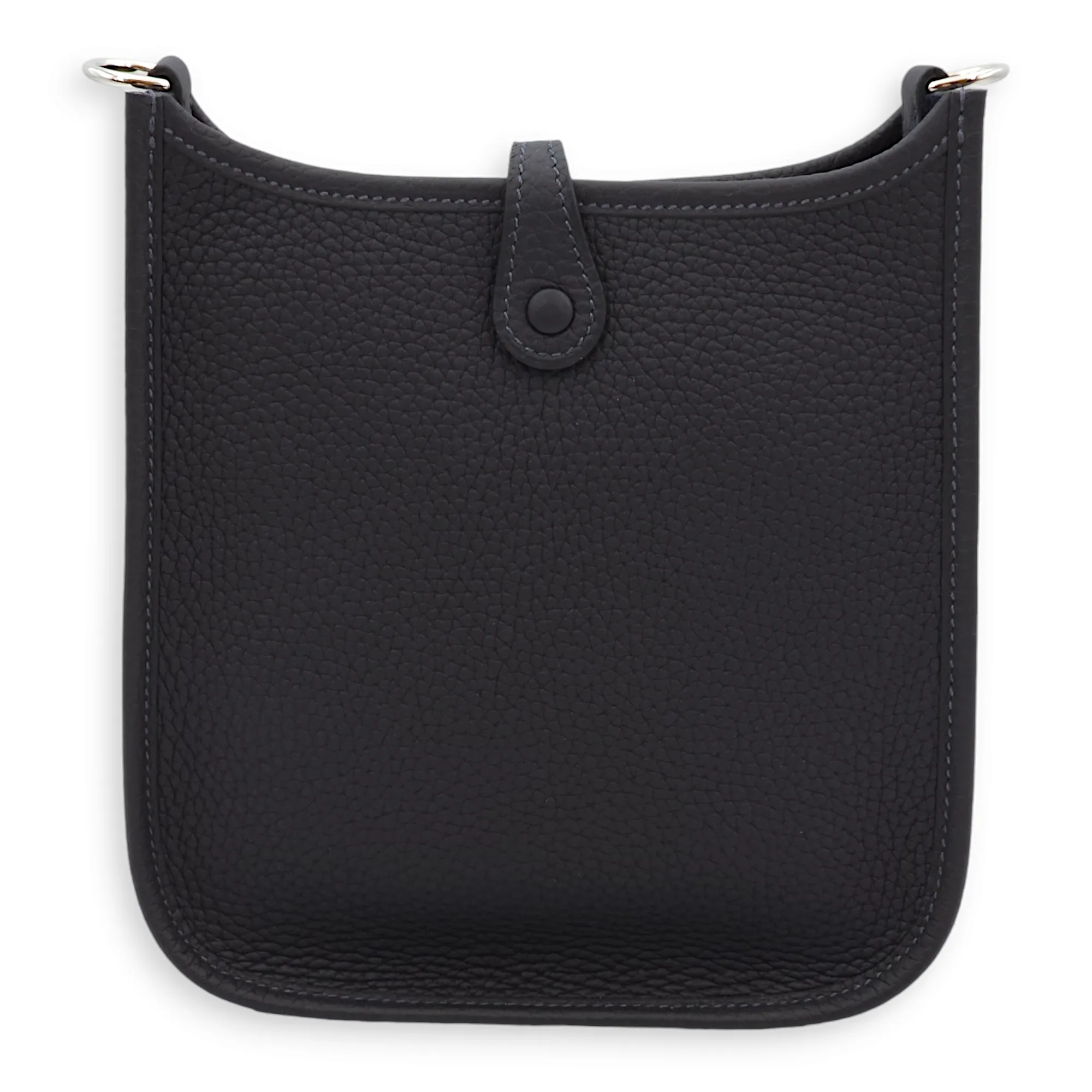 Evelyne Mini Caban/Rose Extreme (Strap) in Clemence, Palladium hardware