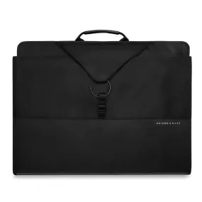 Garment bag sleeve checkable