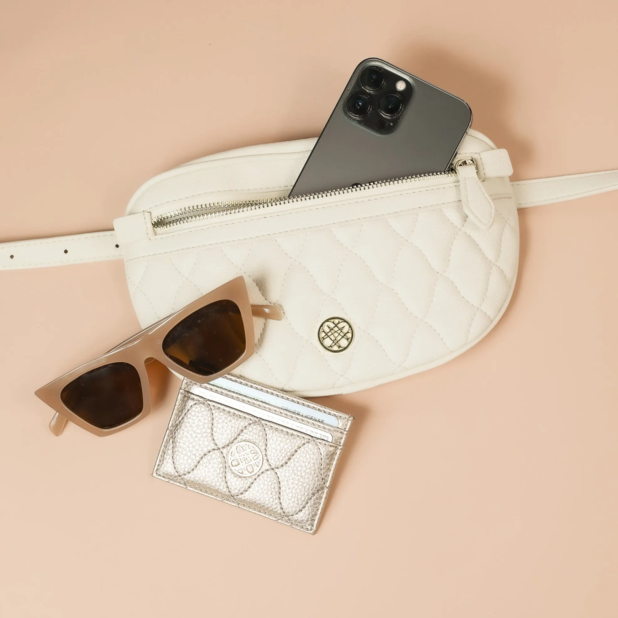 Grace Belt Bag in Gold