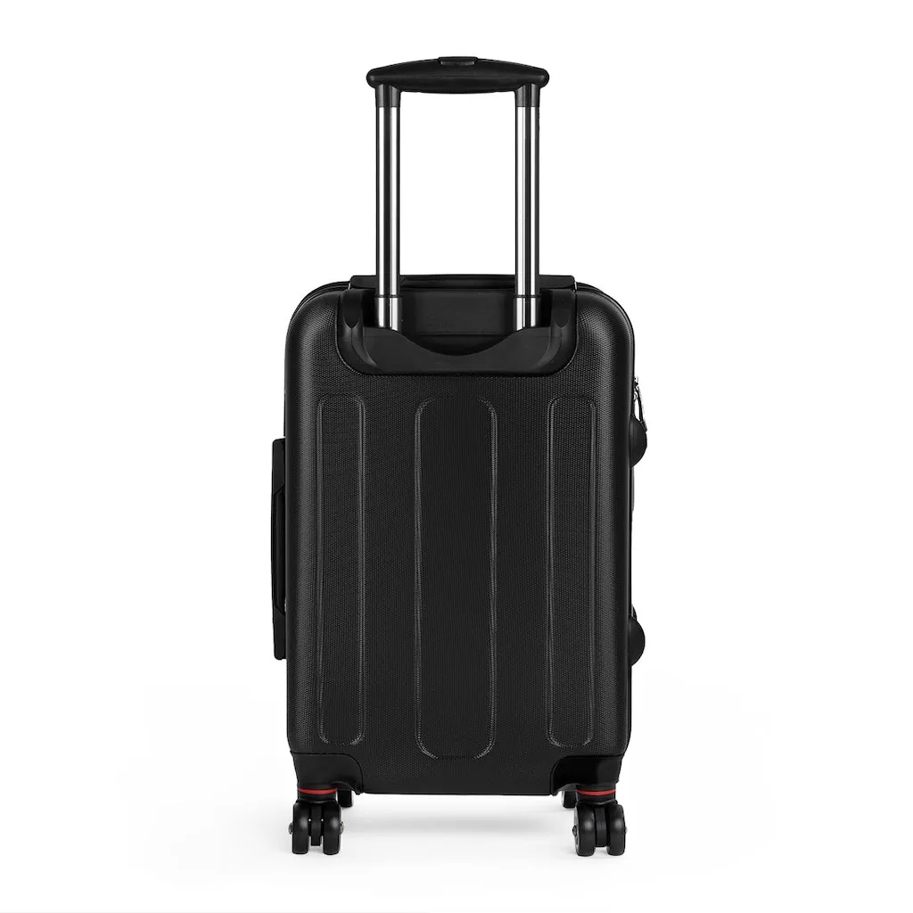 Groovy Retro Cabin Suitcase, Carry On Luggage