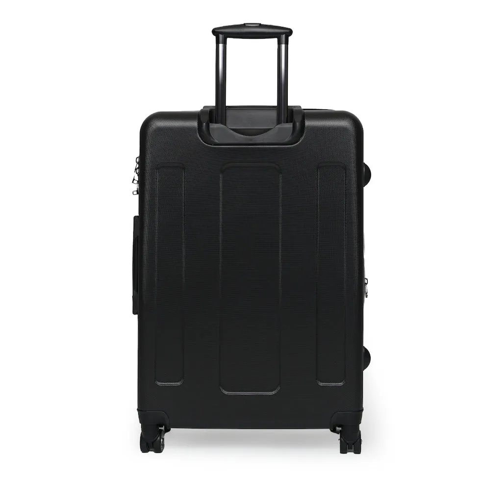 Groovy Retro Cabin Suitcase, Carry On Luggage