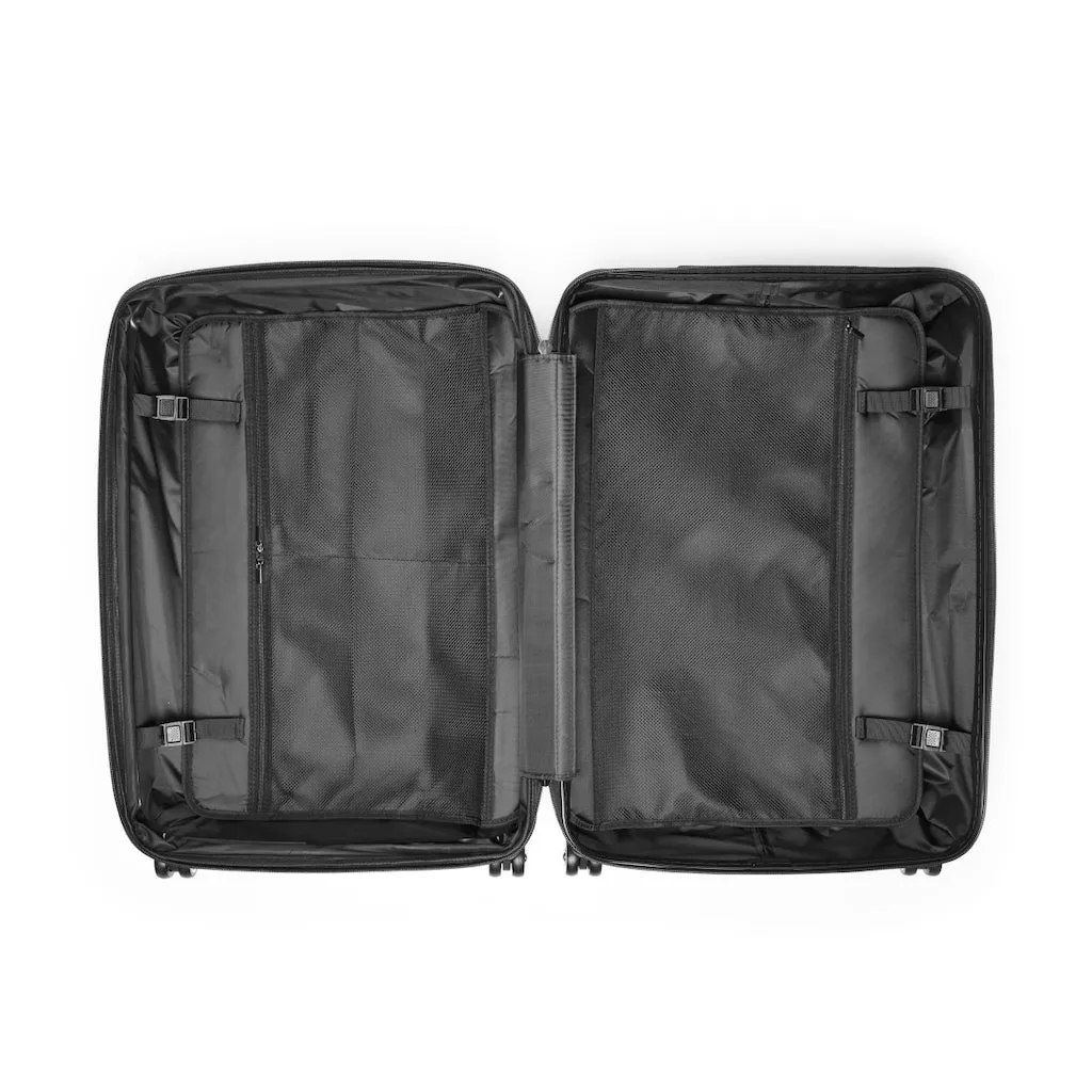 Groovy Retro Cabin Suitcase, Carry On Luggage