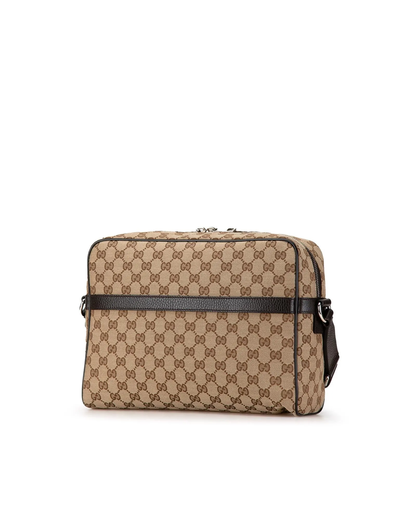 Gucci GG Supreme Messenger Bag BeigeBrown