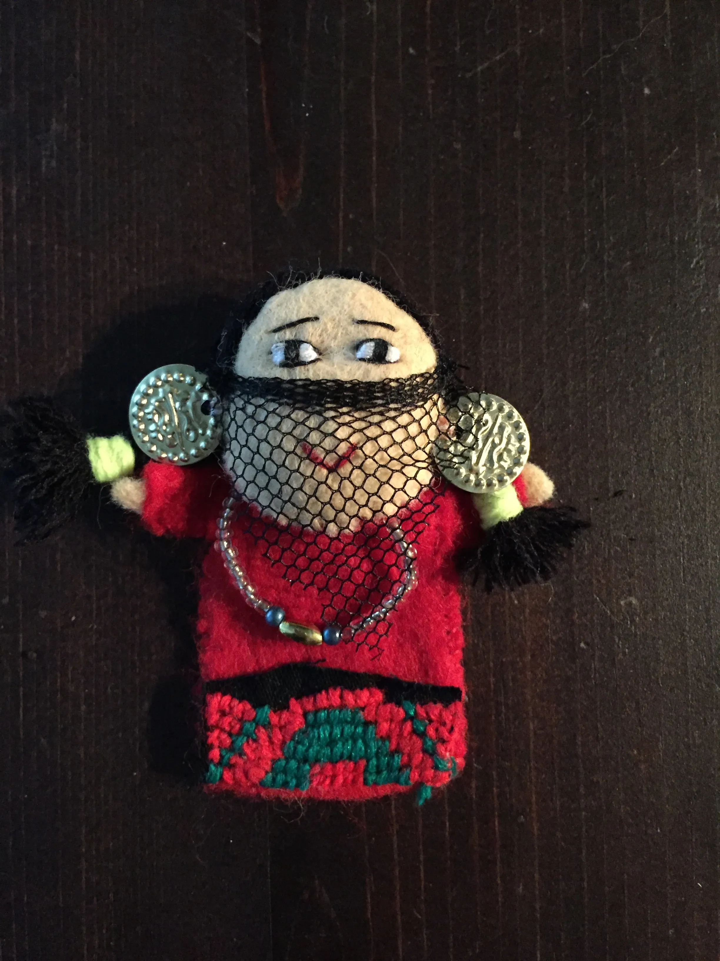 Handmade Finger Puppet