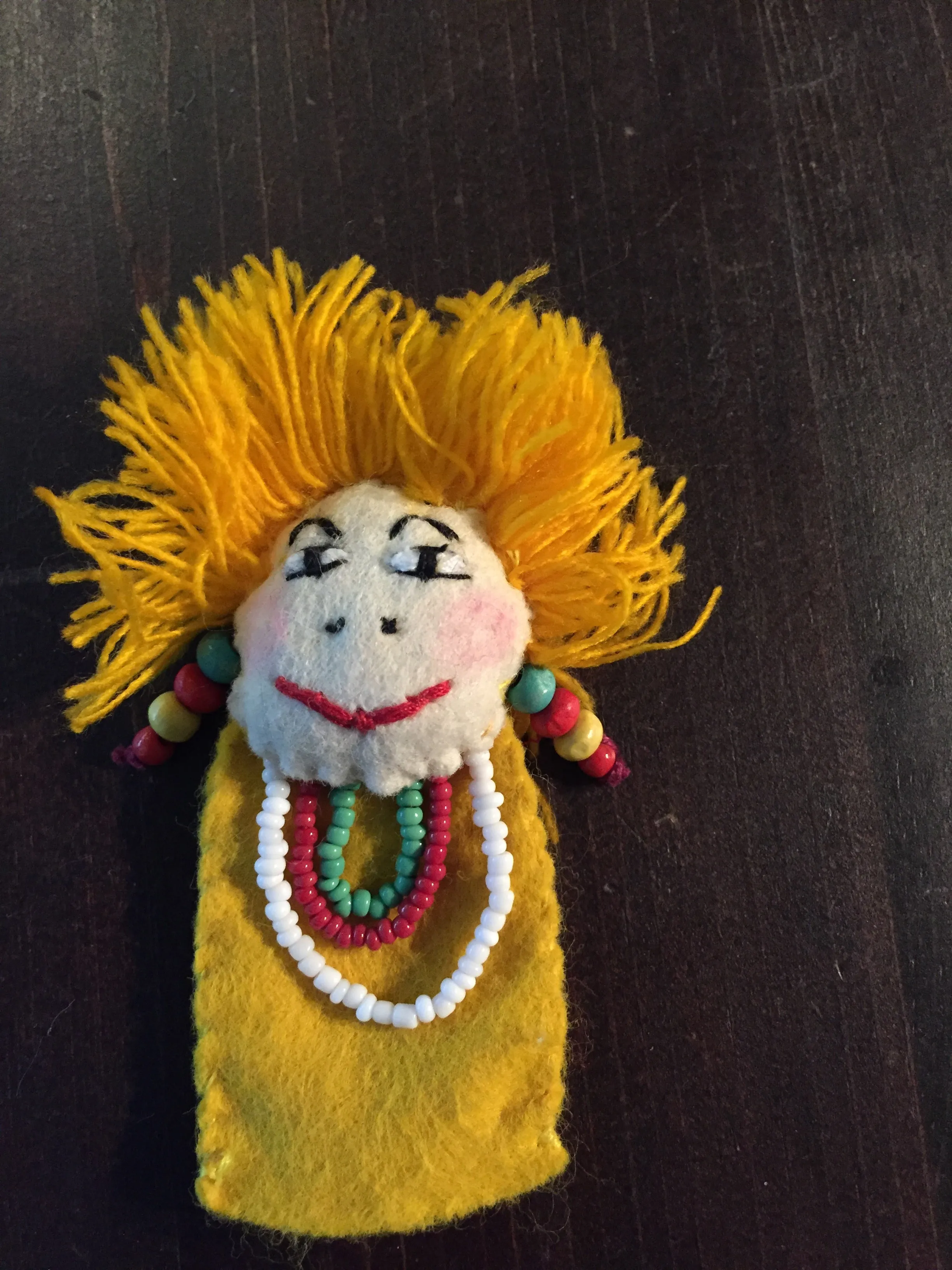 Handmade Finger Puppet