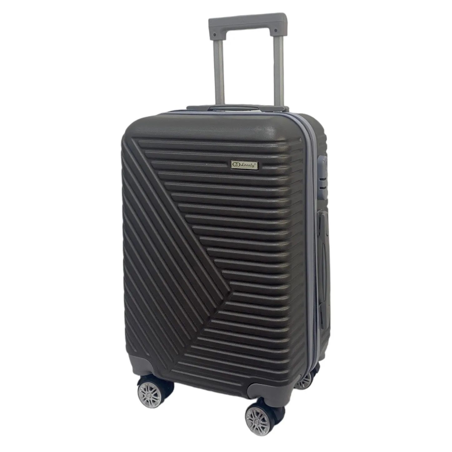 Hardside Spinner Luggage ABS - DEGREE LOVELY VL099 - Pencil Grey