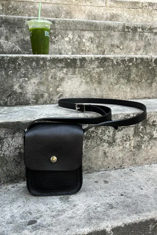 Kate Sheridan Black Half Pop Bag