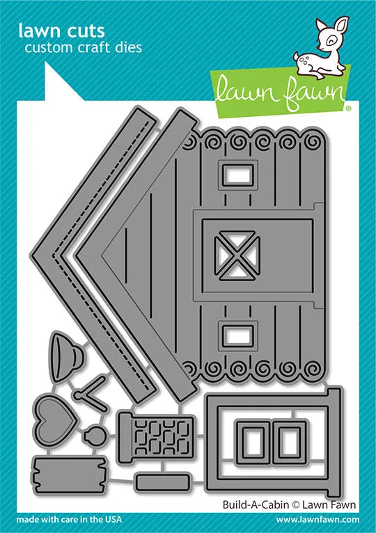 LAWN FAWN: Build-a-Cabin | Lawn Cuts Die
