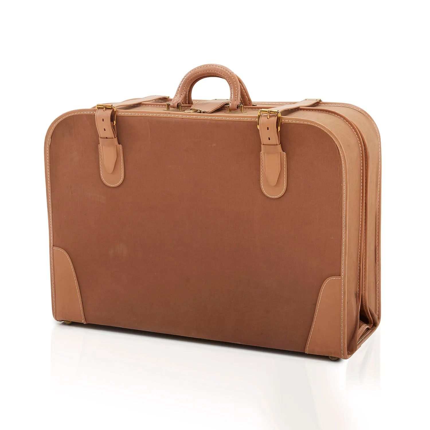 Leather Garment Travel Bag