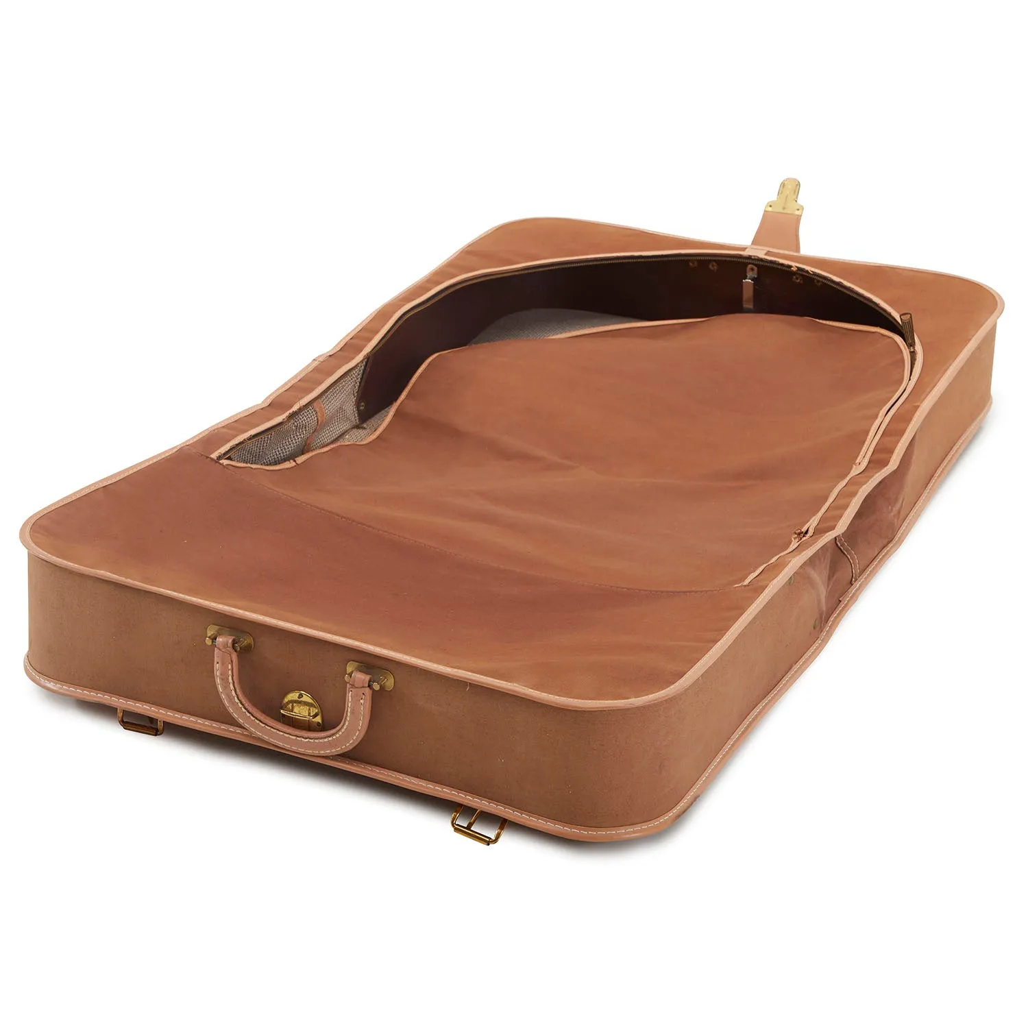 Leather Garment Travel Bag