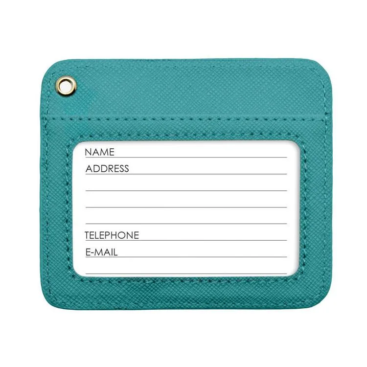Legami Badge & Card Holder with Lanyard - Turquoise