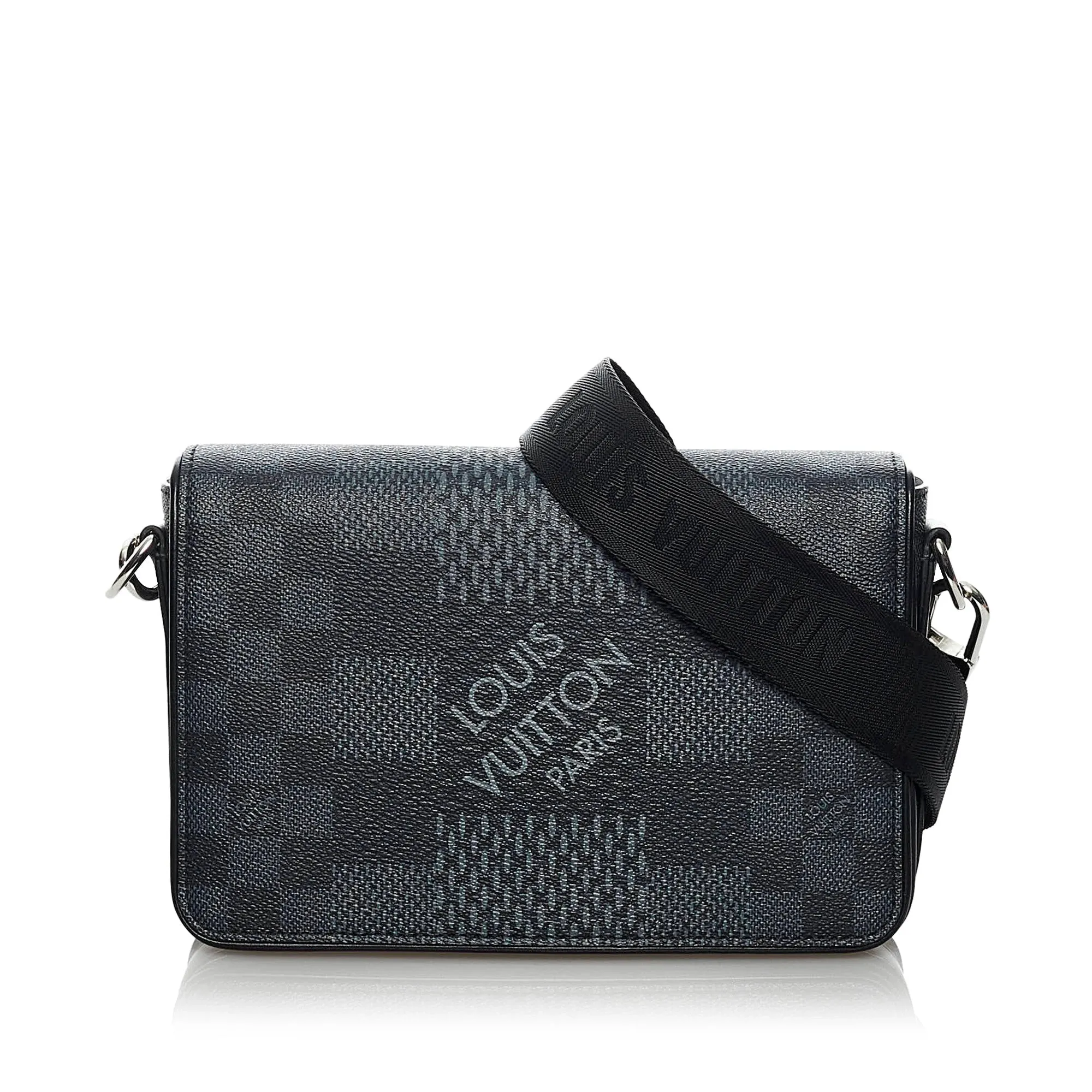 Louis Vuitton 3D Studio Messenger Bag Damier Graphite Canvas