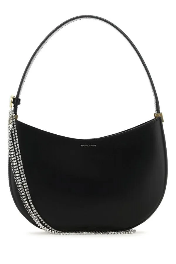 Magda Butrym Women Black Leather Medium Vesna Handbag