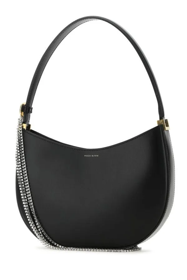 Magda Butrym Women Black Leather Medium Vesna Handbag
