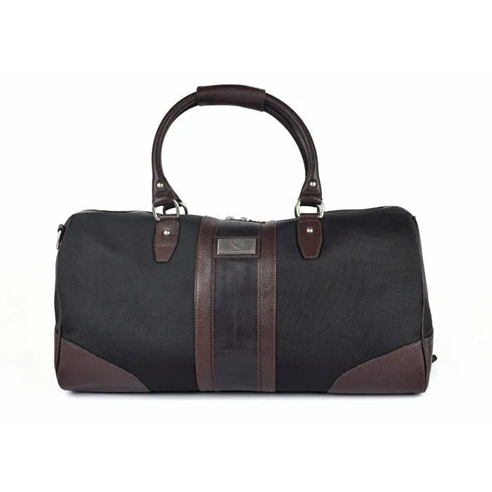 Martin Dingman Executive Duffel Black Nylon