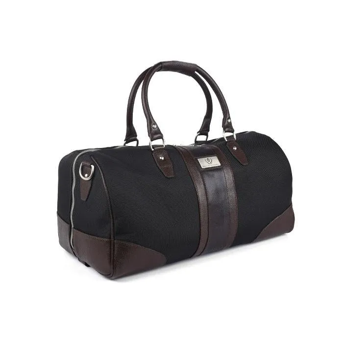 Martin Dingman Executive Duffel Black Nylon