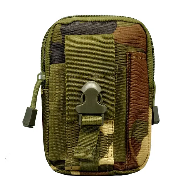 Men Waist Bag Canvas Fanny Pack Belt Phone Drop Leg Bags Military Zipper Waterproof Phone Waist Packs 6.8 inch Cellphone Bum Bag