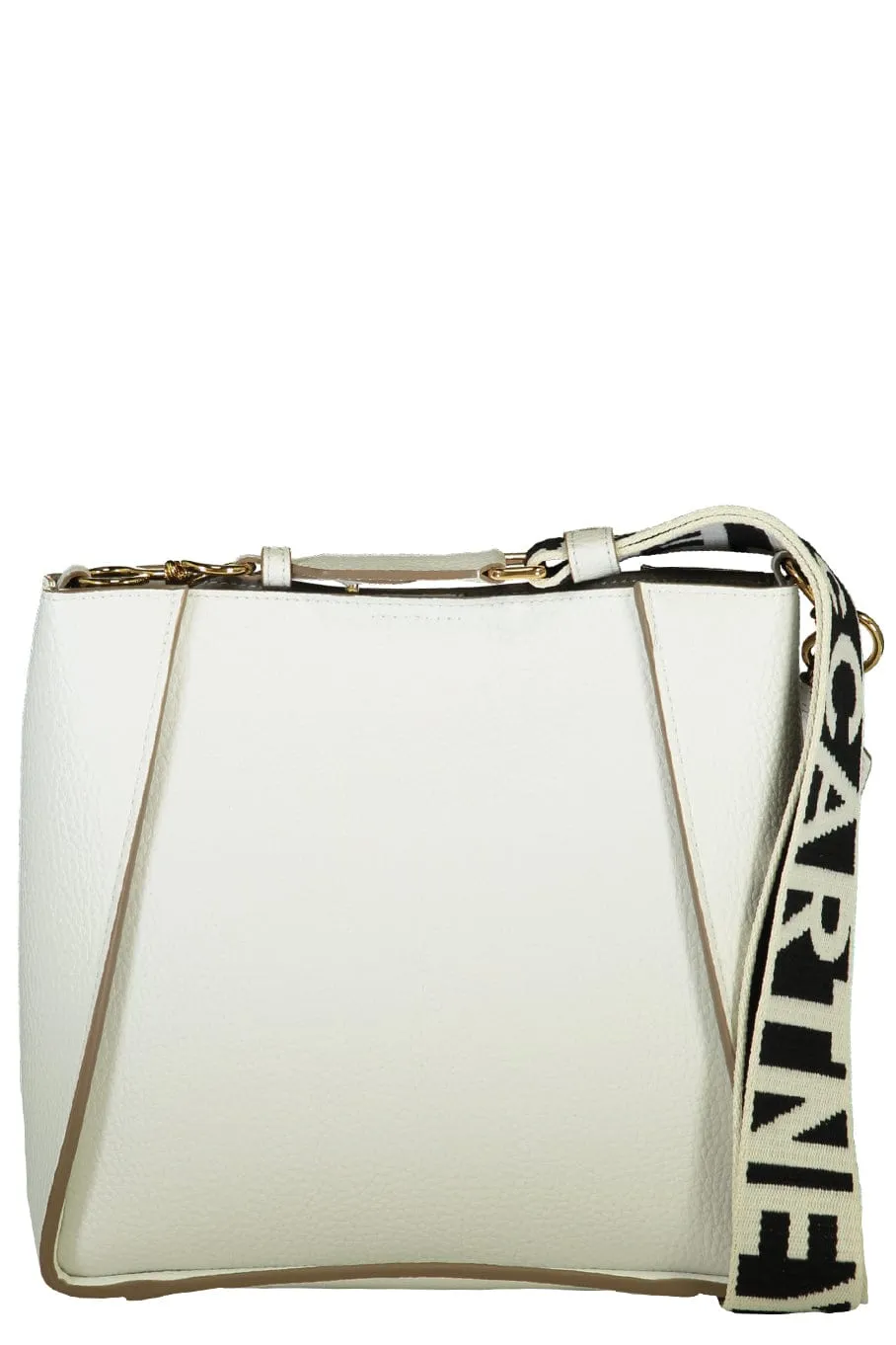 Mini Logo Crossbody Bag - Pure White