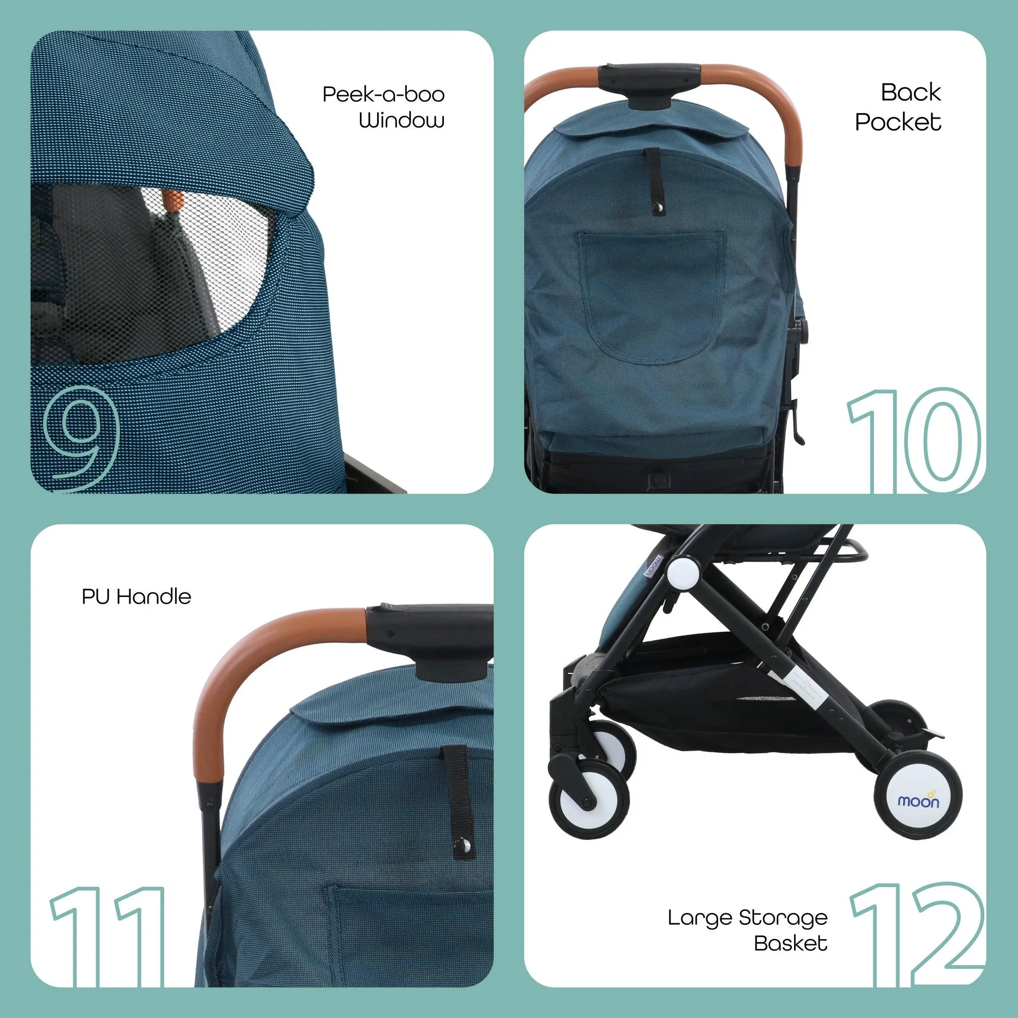 Moon Ritzi Stroller Birth to 18 kg