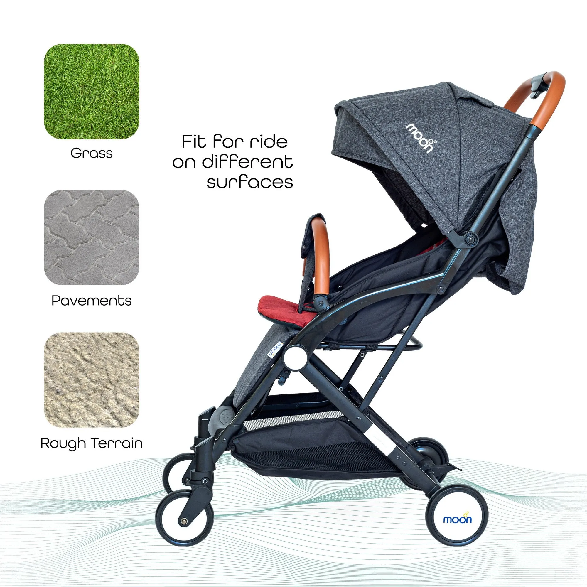 Moon Ritzi Stroller Birth to 18 kg
