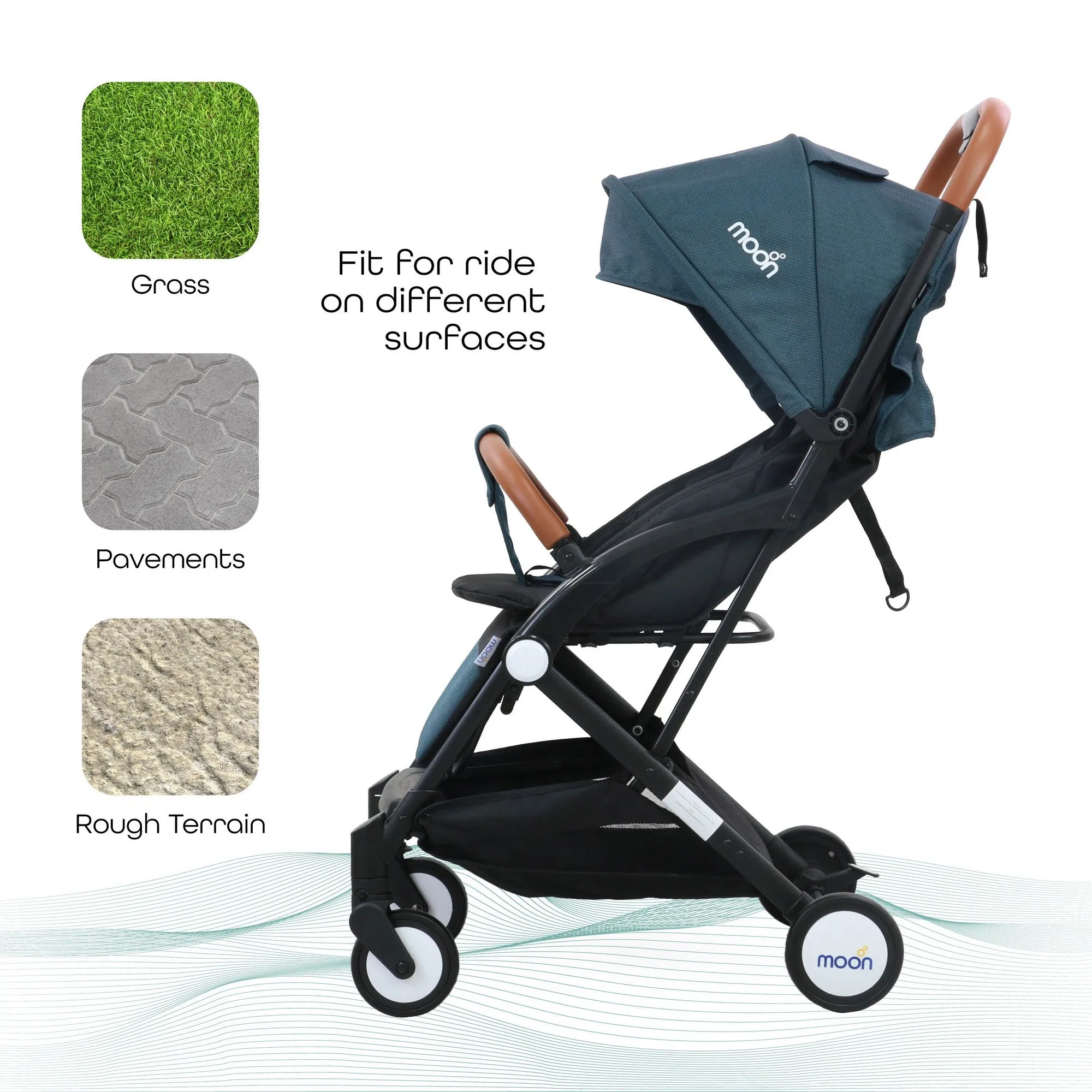 Moon Ritzi Stroller Birth to 18 kg