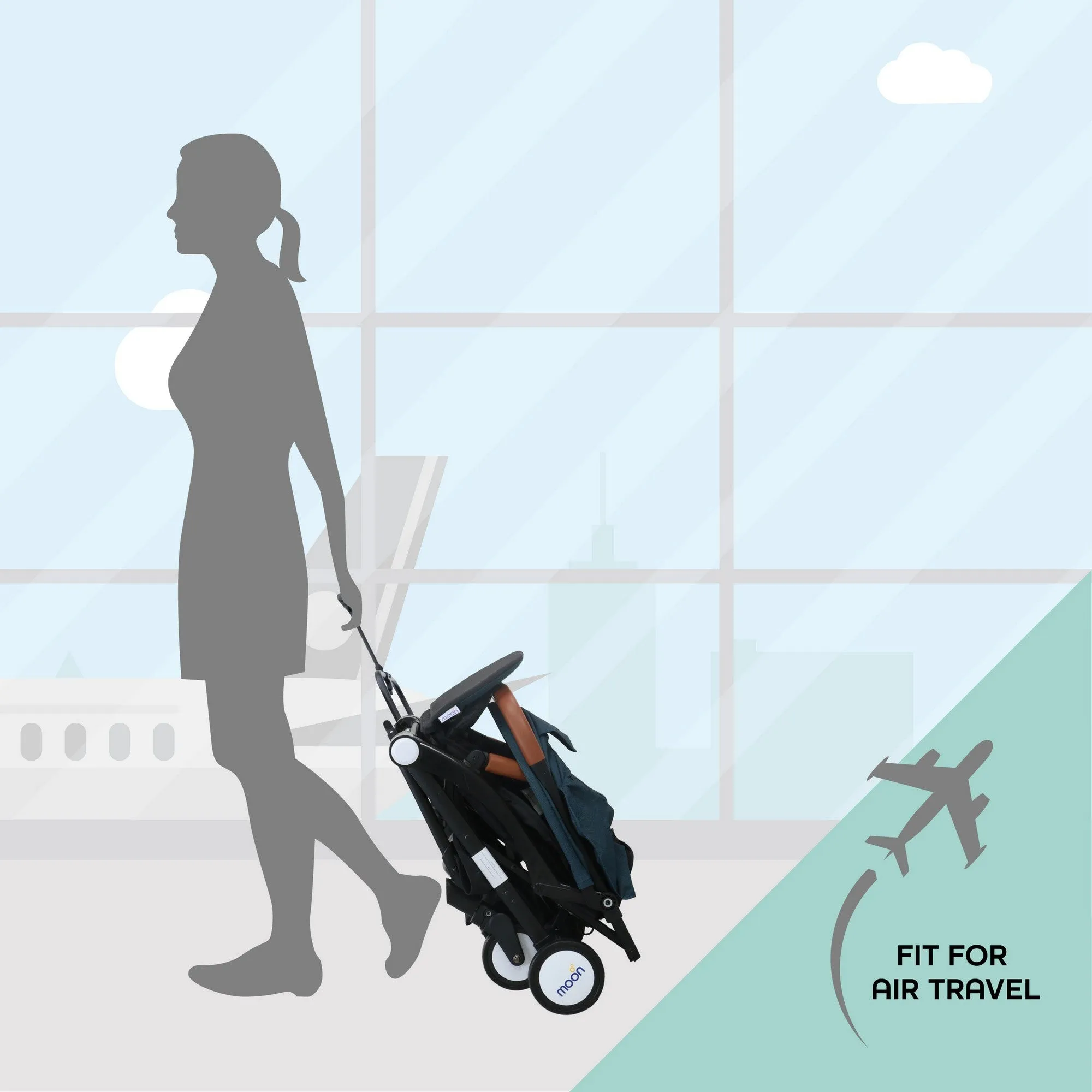 Moon Ritzi Stroller Birth to 18 kg