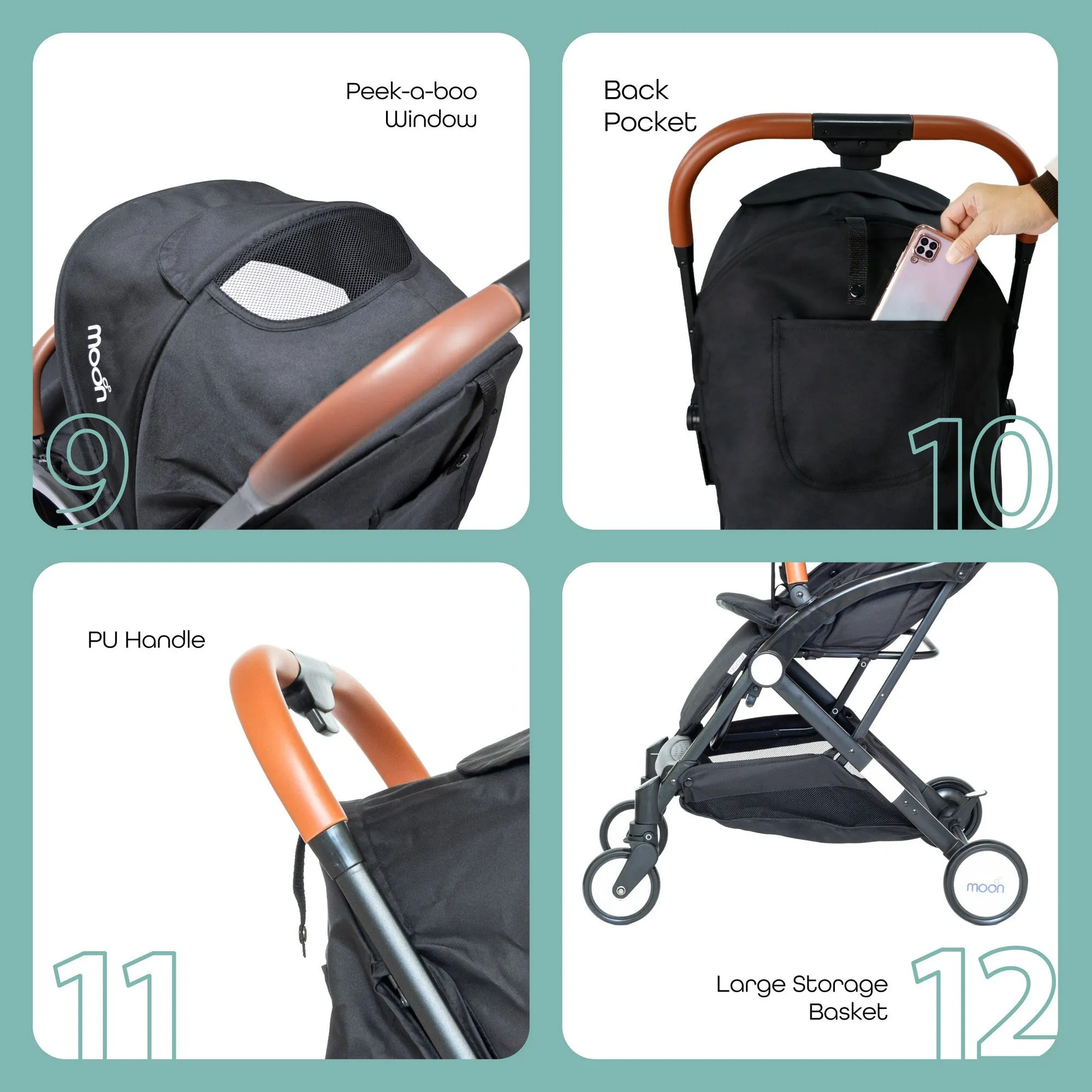 Moon Ritzi Stroller Birth to 18 kg