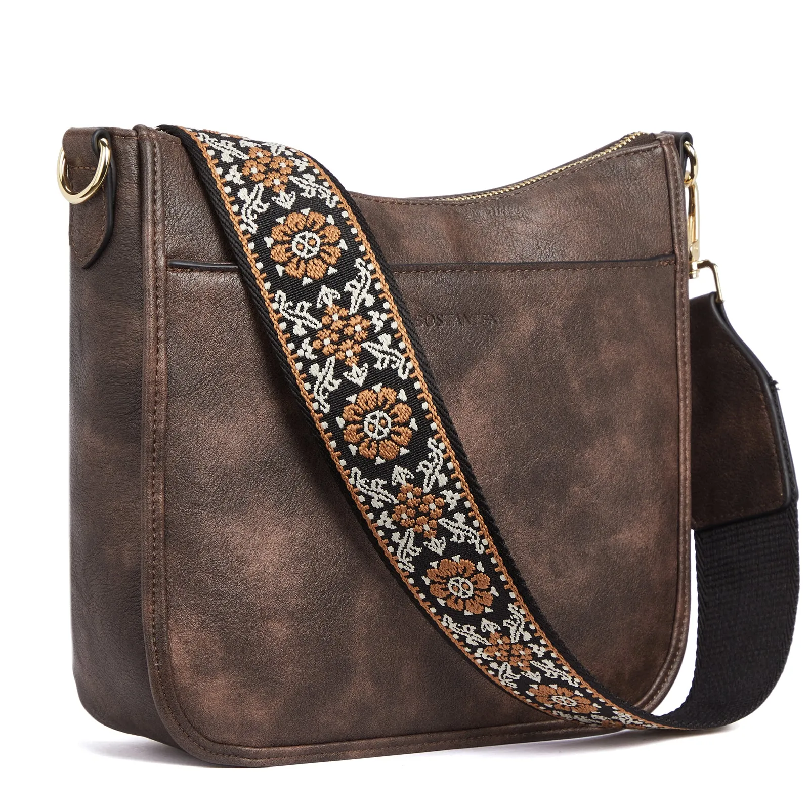 Nola Colorful straps Medium Hobo Crossbody Bag