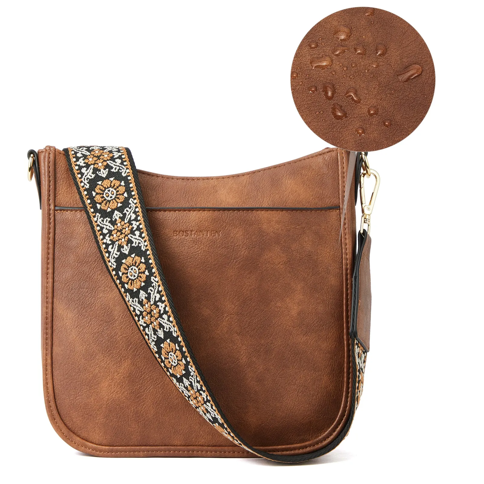 Nola Colorful straps Medium Hobo Crossbody Bag