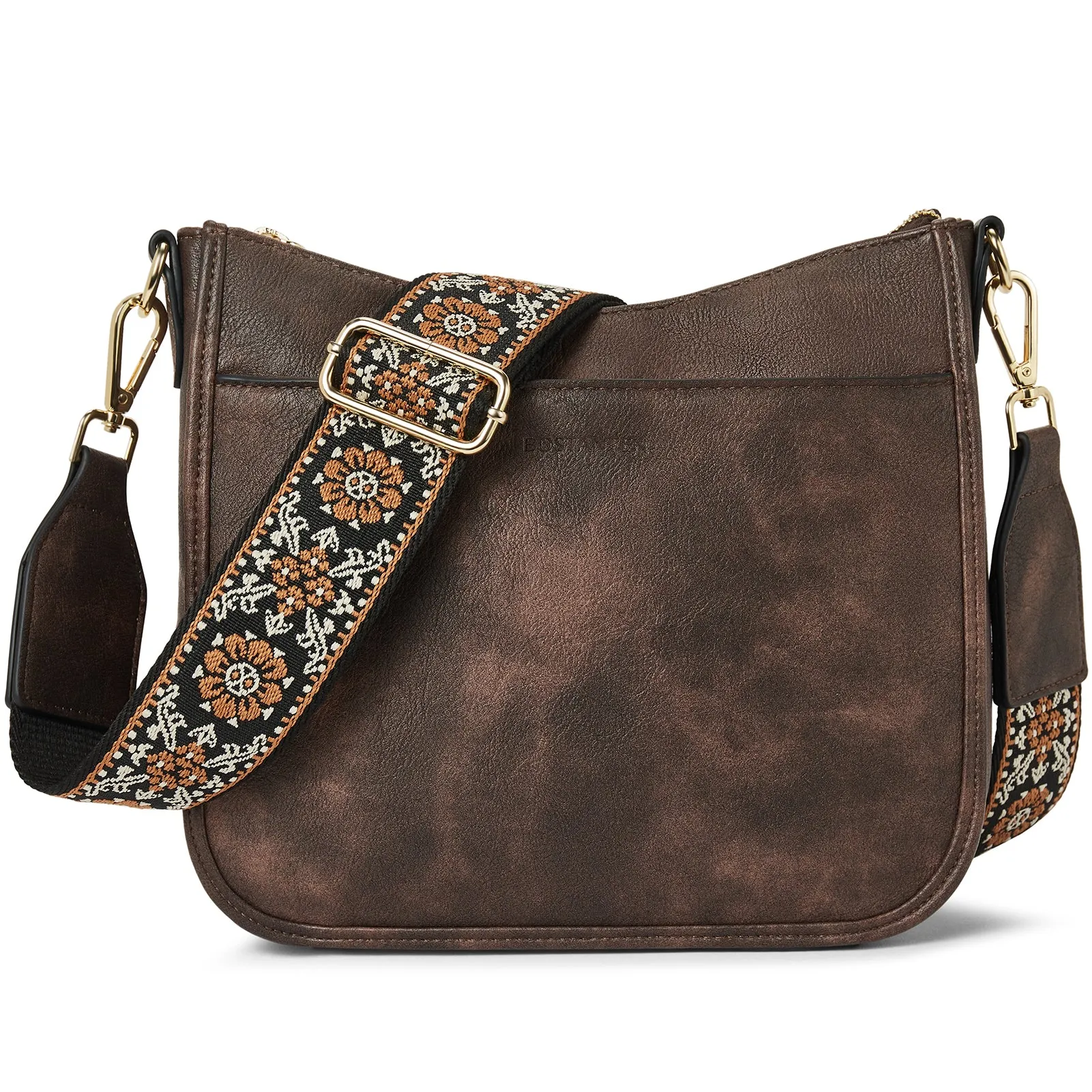 Nola Colorful straps Medium Hobo Crossbody Bag