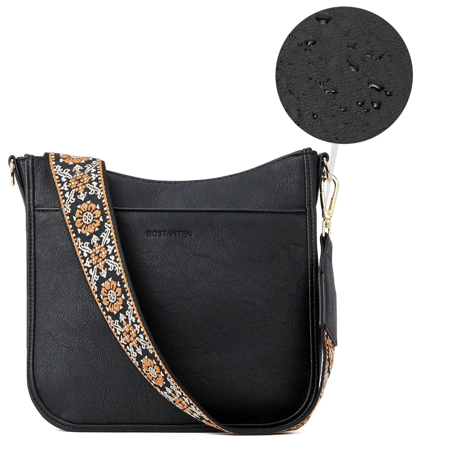 Nola Colorful straps Medium Hobo Crossbody Bag
