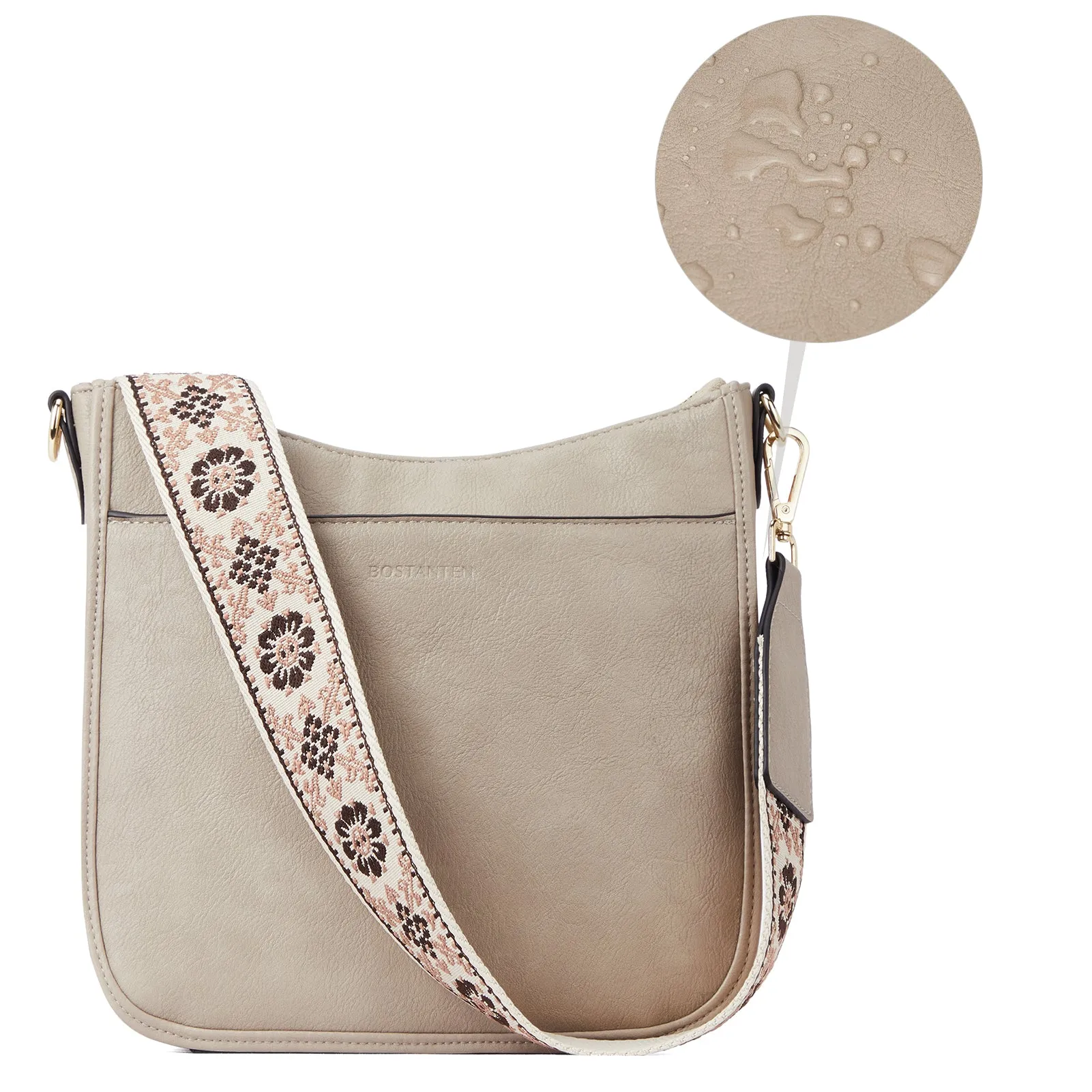 Nola Colorful straps Medium Hobo Crossbody Bag
