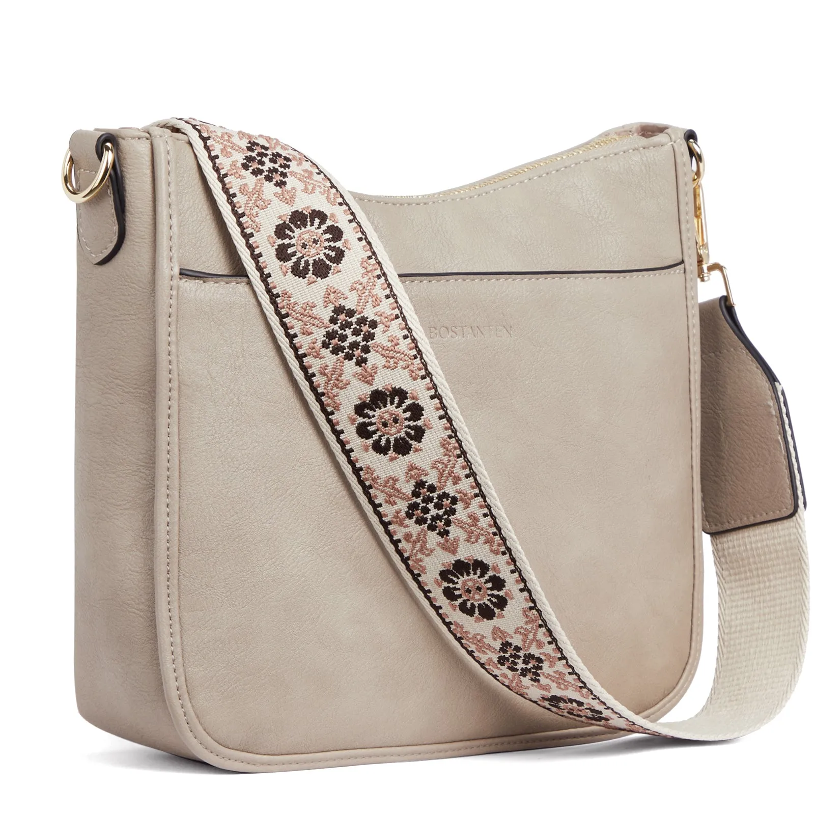 Nola Colorful straps Medium Hobo Crossbody Bag