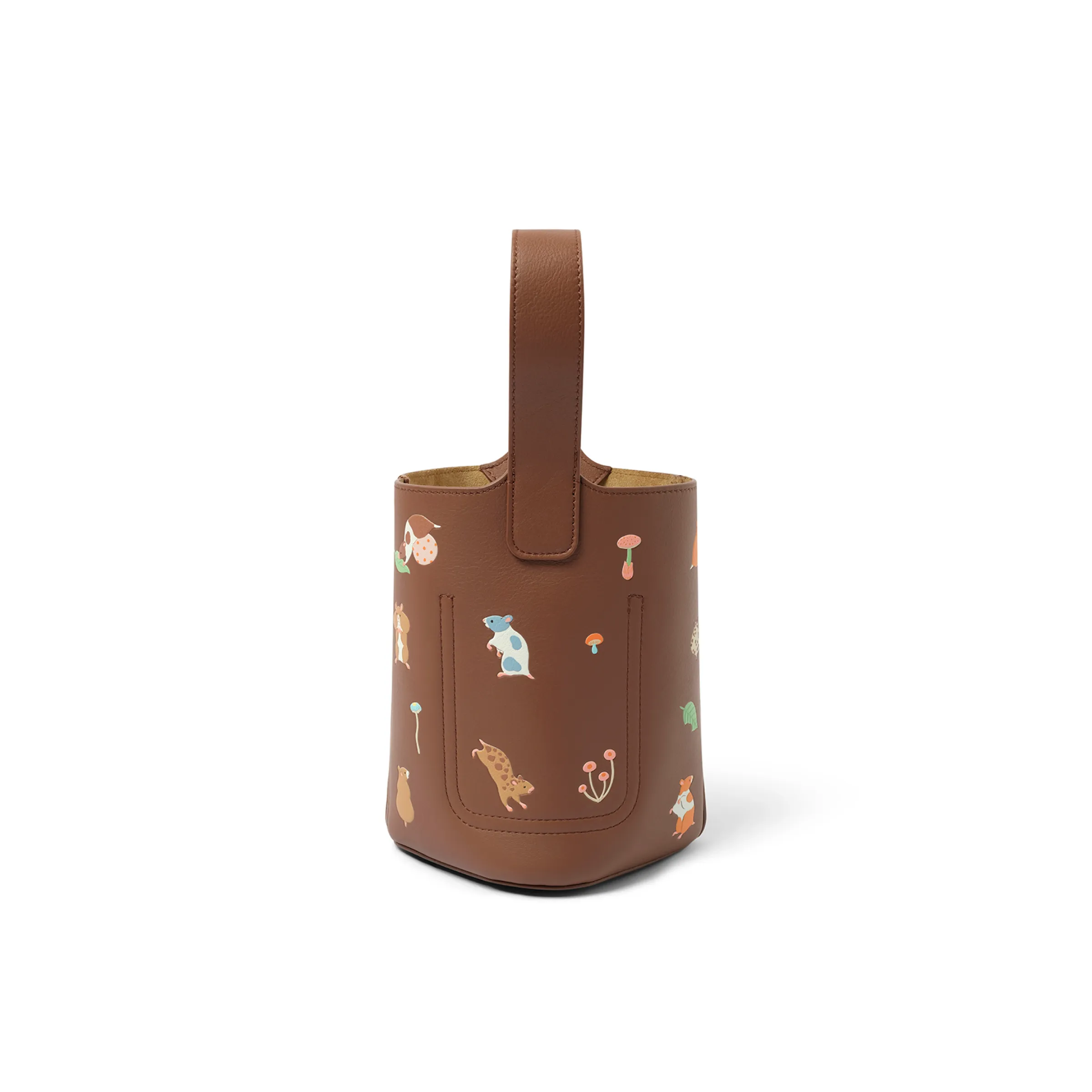 Pebble Bucket with Hamster in Havana