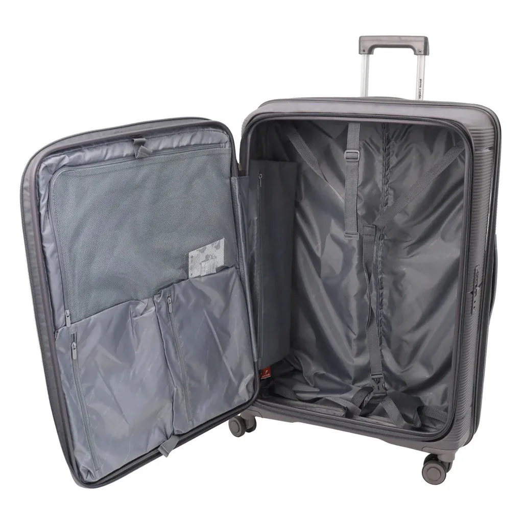 Pierre Cardin Hard Shell Suitcase Cabin 54cm - Graphite