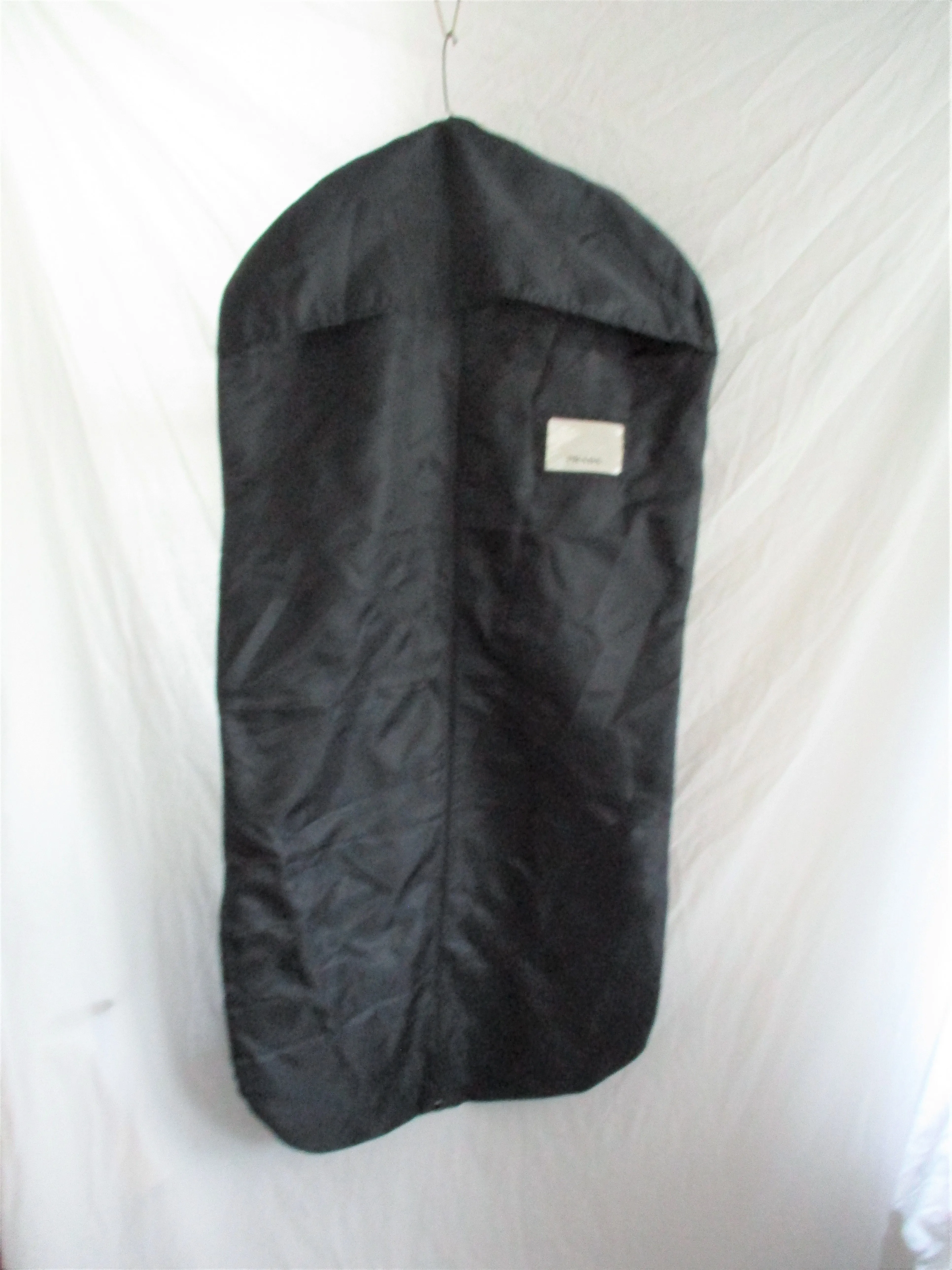 PRADA Zip Folding Garment Bag Cloth TRAVEL ORGANIZER Navy Blue 23 x 59