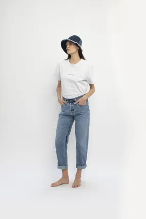Raissa cigarette jean - upcycled garment