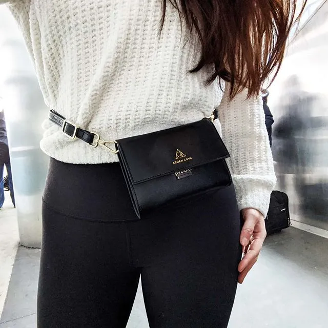 Slash Resistant Faux Leather Short Strap (15"-30")