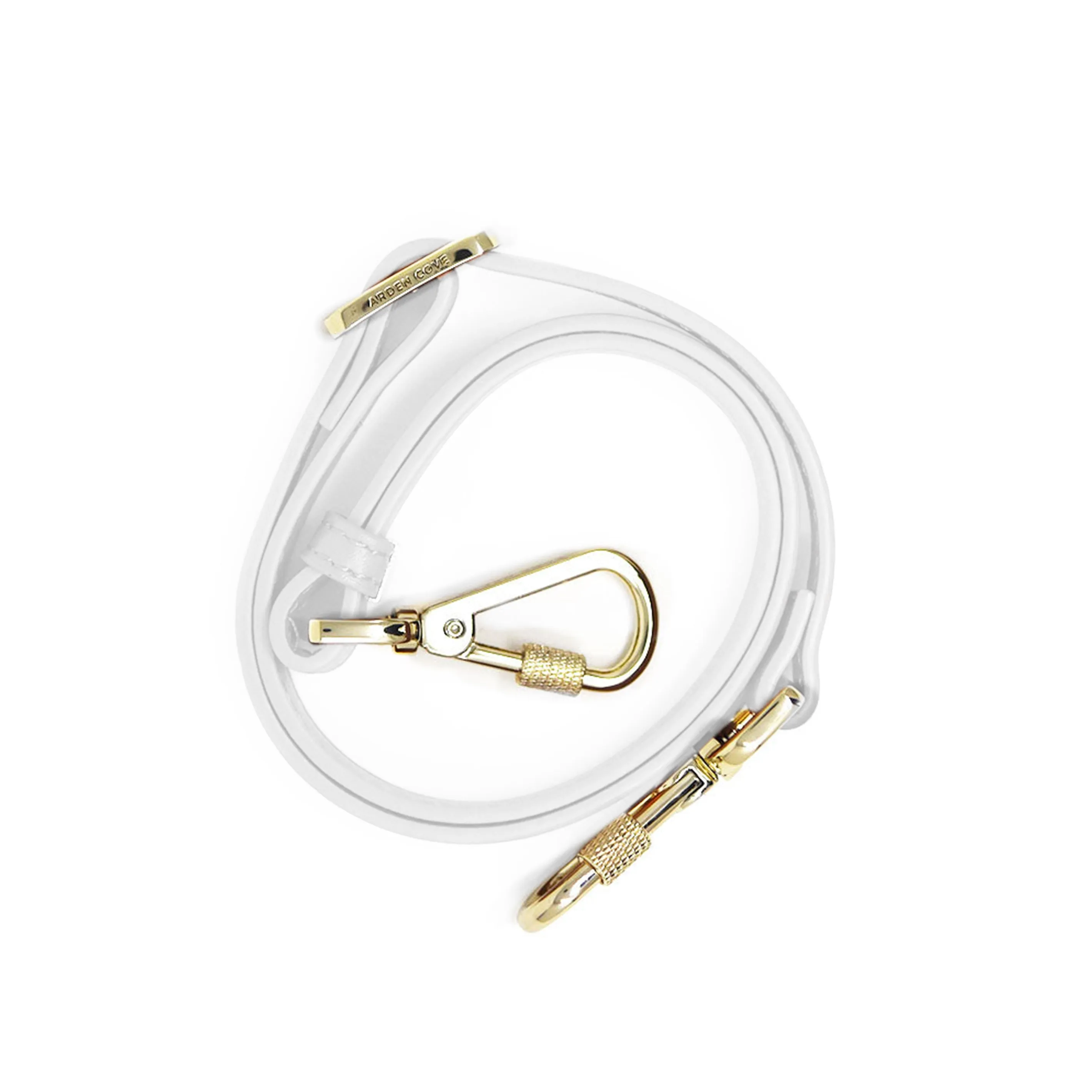 Slash Resistant Faux Leather Short Strap (15"-30")