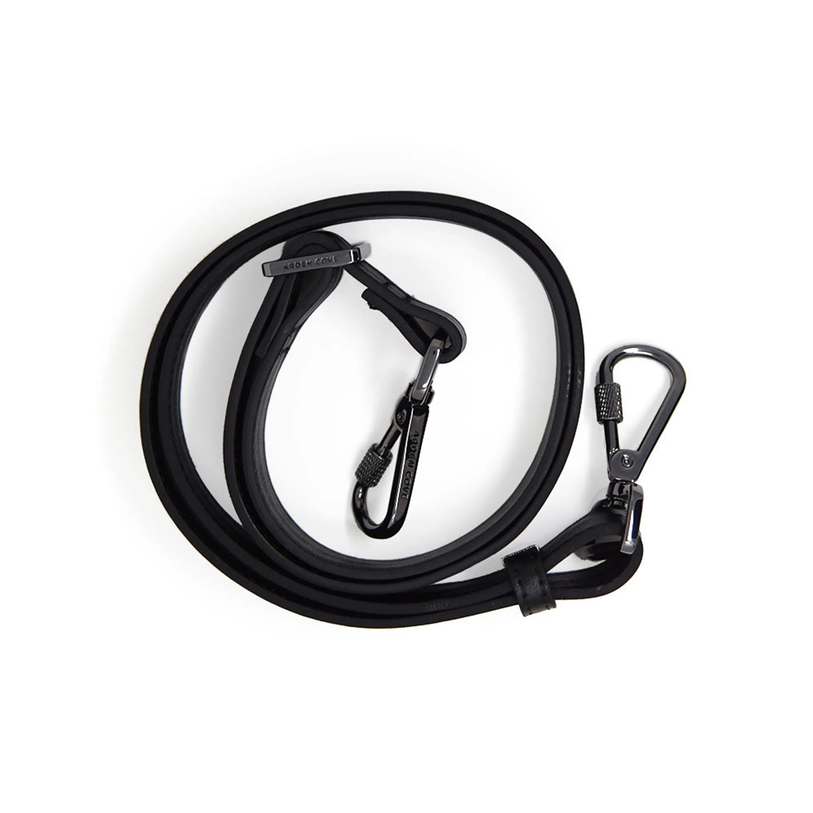 Slash Resistant Faux Leather Short Strap (15"-30")