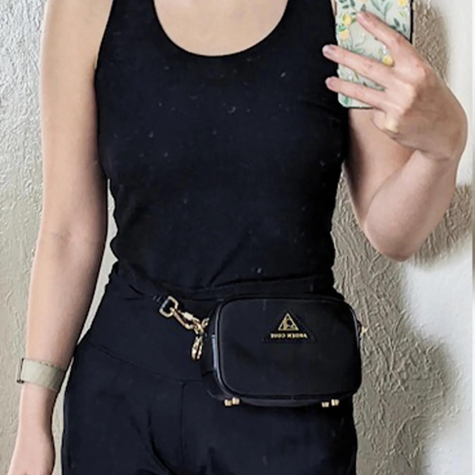 Slash Resistant Faux Leather Short Strap (15"-30")