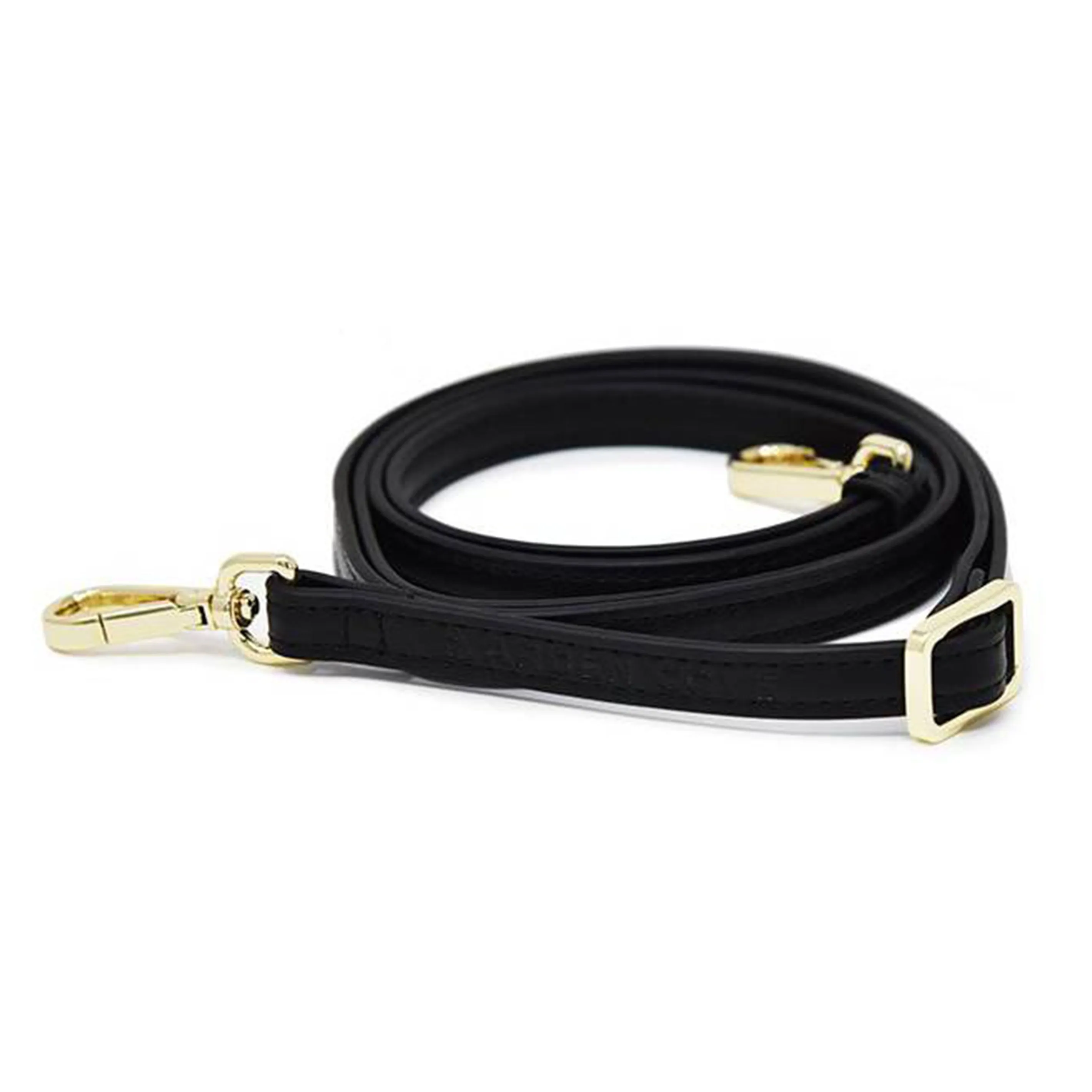 Slash Resistant Faux Leather Short Strap (15"-30")