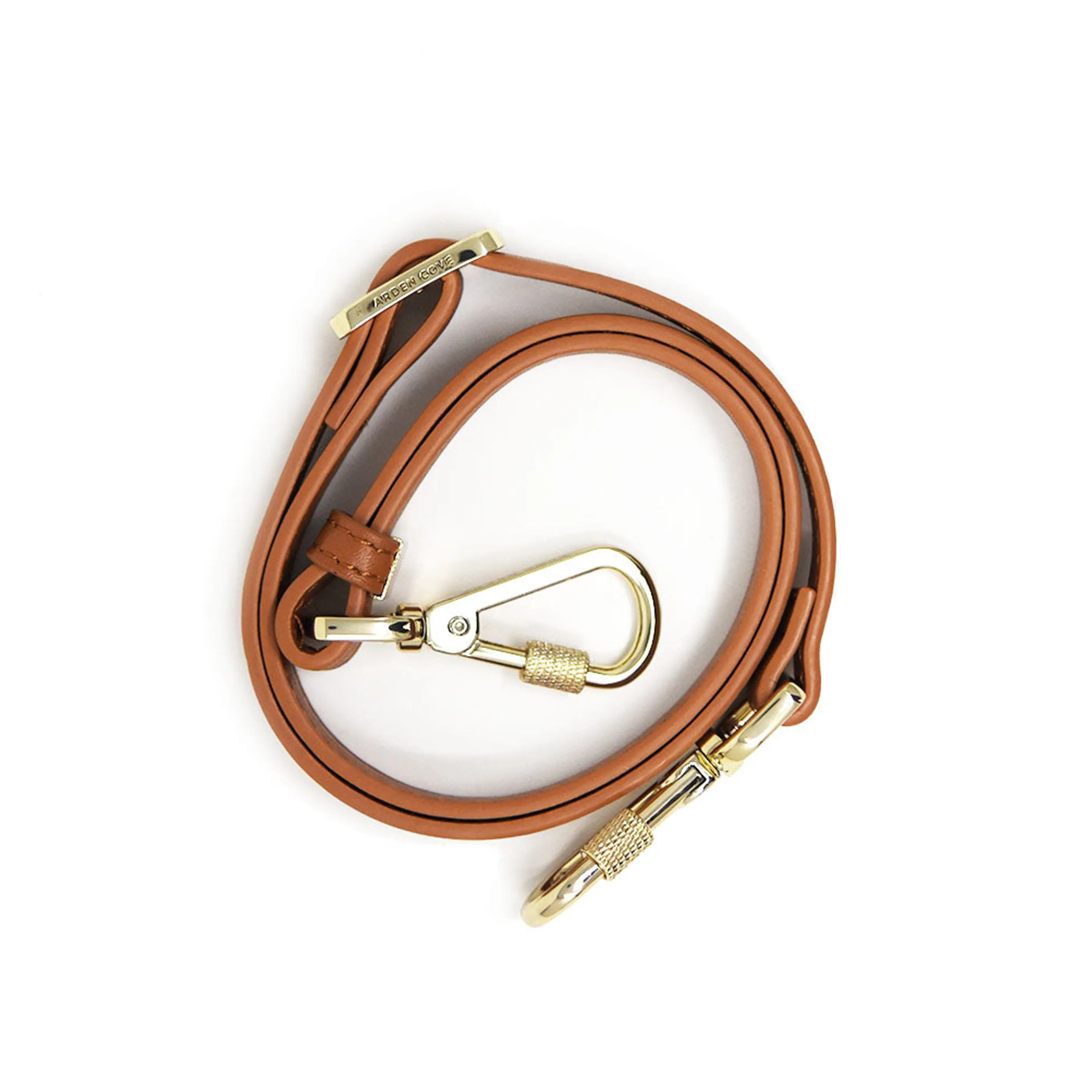 Slash Resistant Faux Leather Short Strap (15"-30")