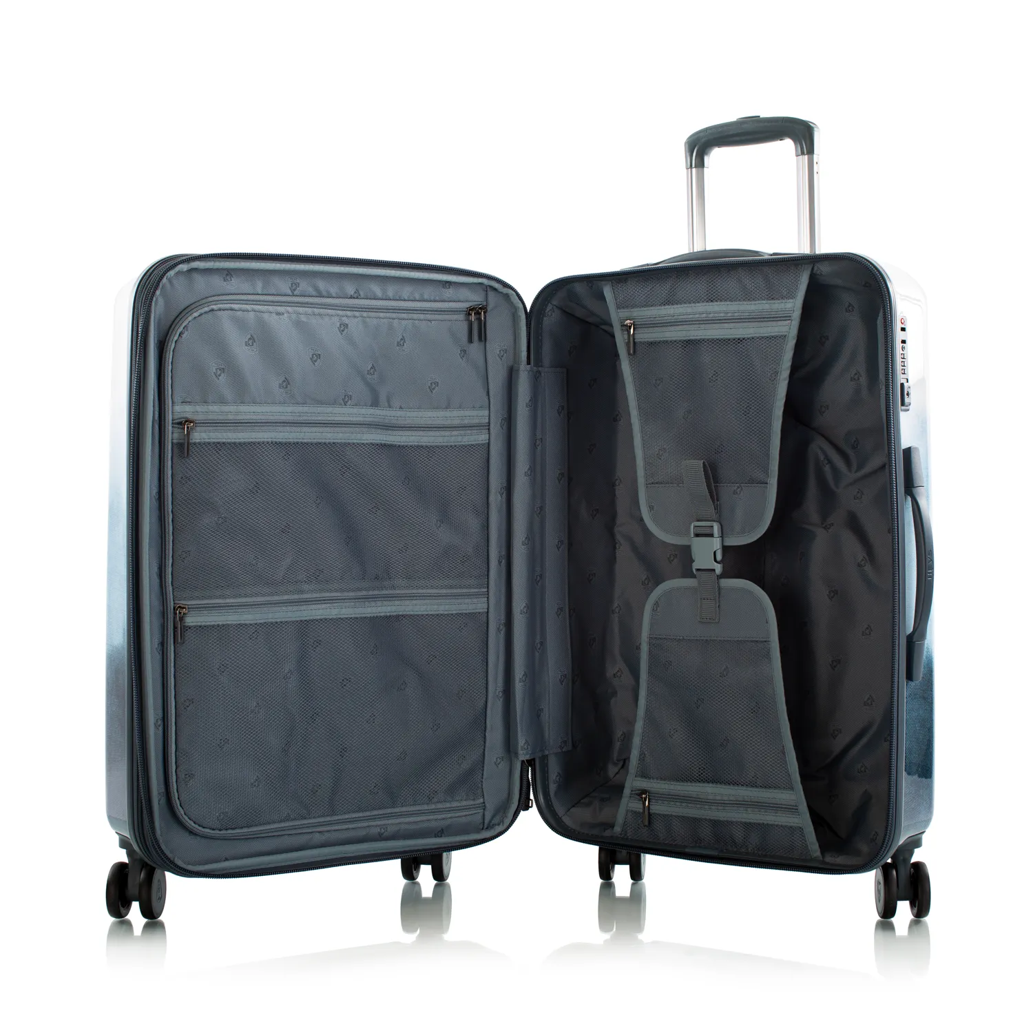 Tie-Dye Blue Fashion Spinner® 3 Piece Luggage Set