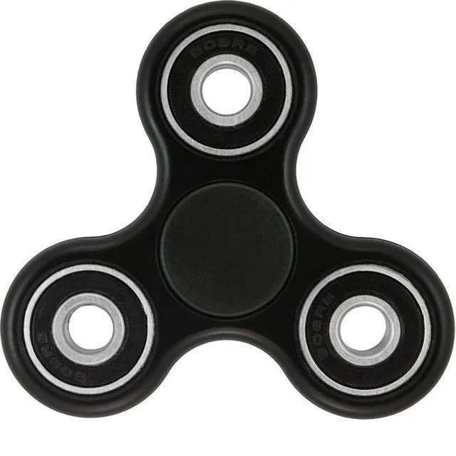 Top Lighting White Hand Spinner Fidget Toy ABS Plastic EDC Hand Spinner For Autism and ADHD Rotation Stress Relief Toy