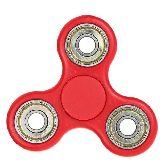 Top Lighting White Hand Spinner Fidget Toy ABS Plastic EDC Hand Spinner For Autism and ADHD Rotation Stress Relief Toy