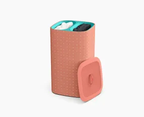 Tota Pop 60L Coral Laundry Separation Basket
