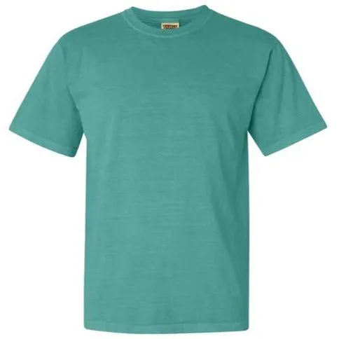 Unisex Cotton Garment Dyed T-Shirt (Seafoam)