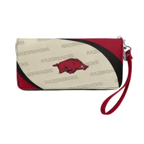 University of Arkansas Curve Zip Organizer Wallet